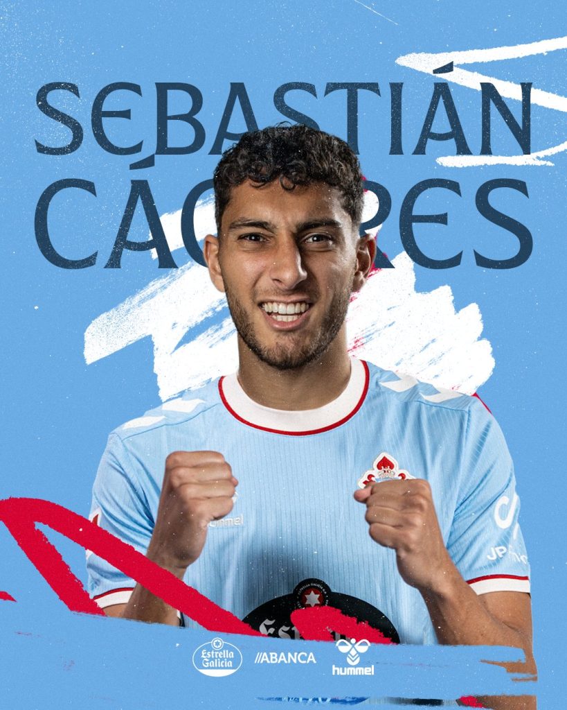 Sebastián Cáceres al Celta de Vigo