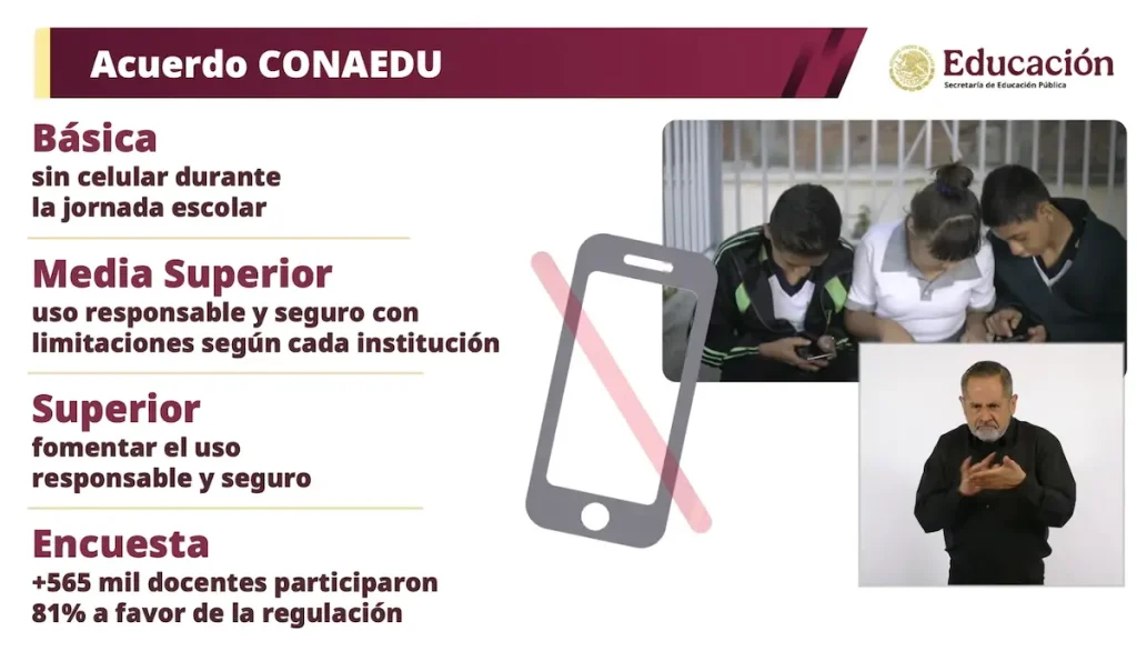¡Bye, celulares en clase! SEP confirma la restricción del uso de teléfonos en primarias y secundaria