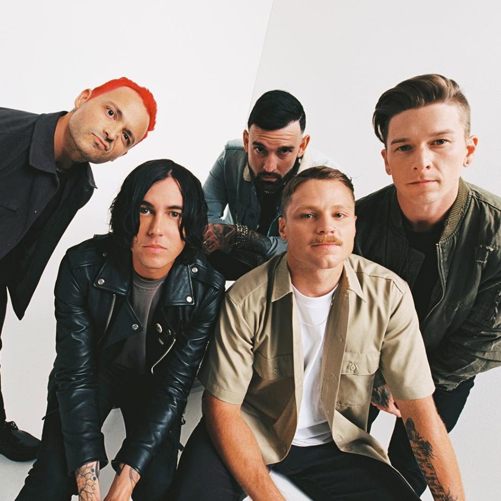 foto promocional de sleeping with sirens