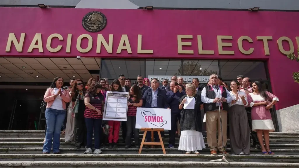 INE pide cambiar el logo de ‘SOMOS’, el nuevo partido político de la oposición