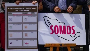 INE pide cambiar el logo de 'Somos', el nuevo partido político de la oposición