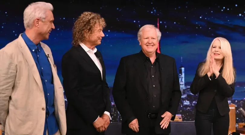 The Talking Heads en el Tonight Show with Jimmy Fallon.