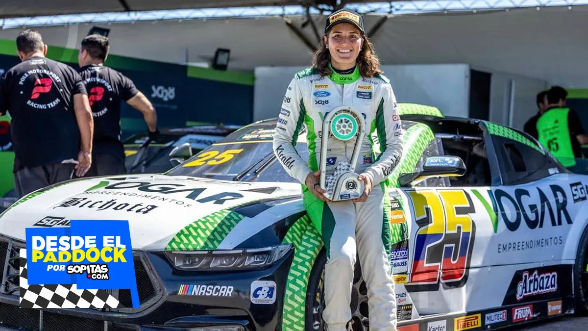 Tatiana Calderón en Nascar Brasil