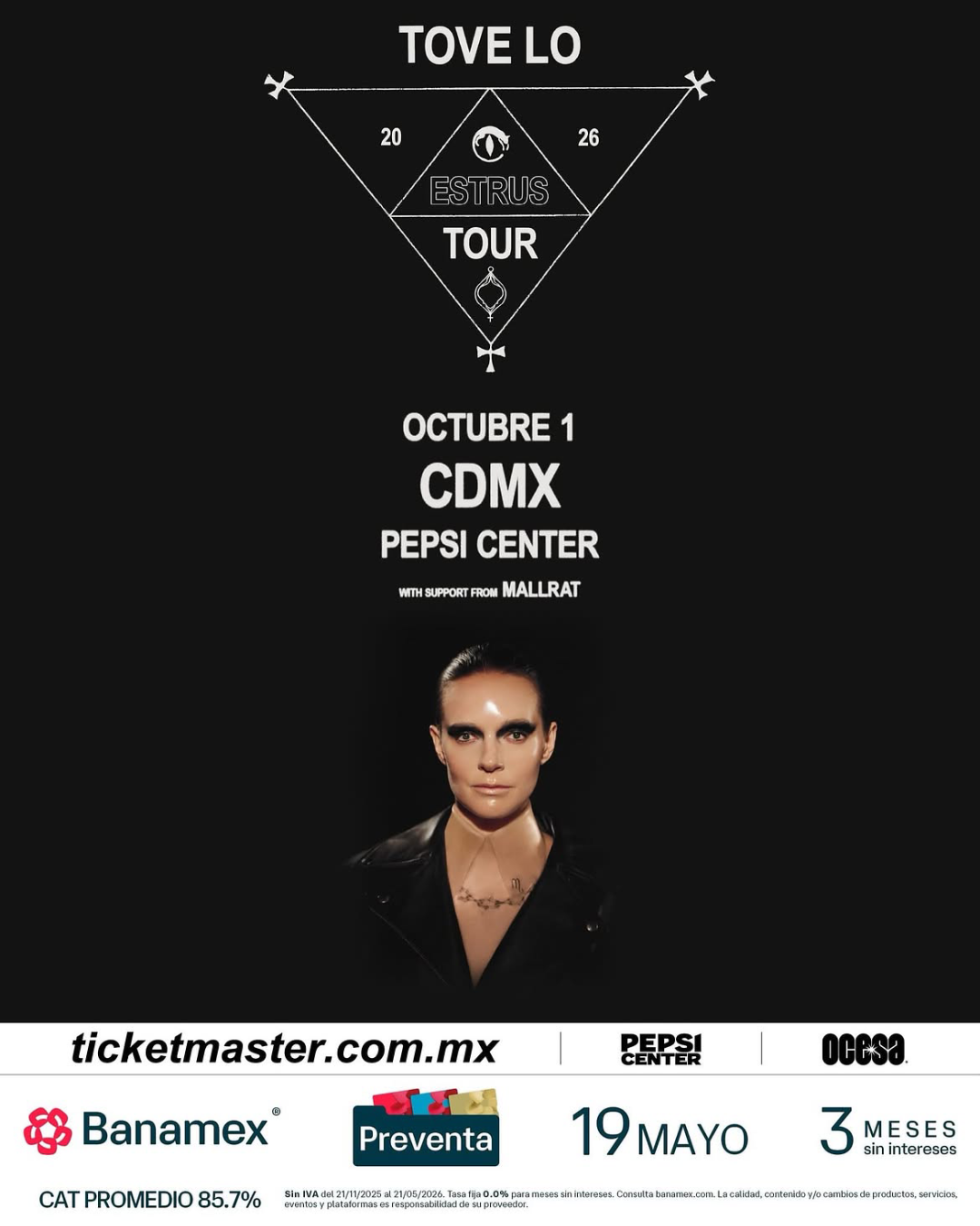 Tove Lo en la Ciudad de México
