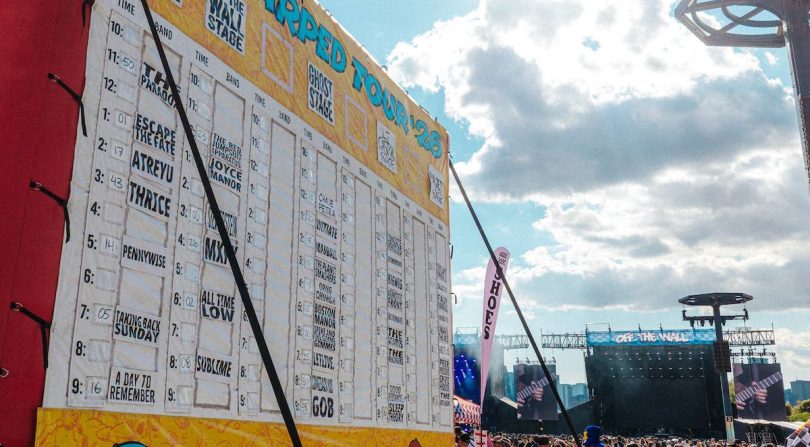 vans warped tour horarios