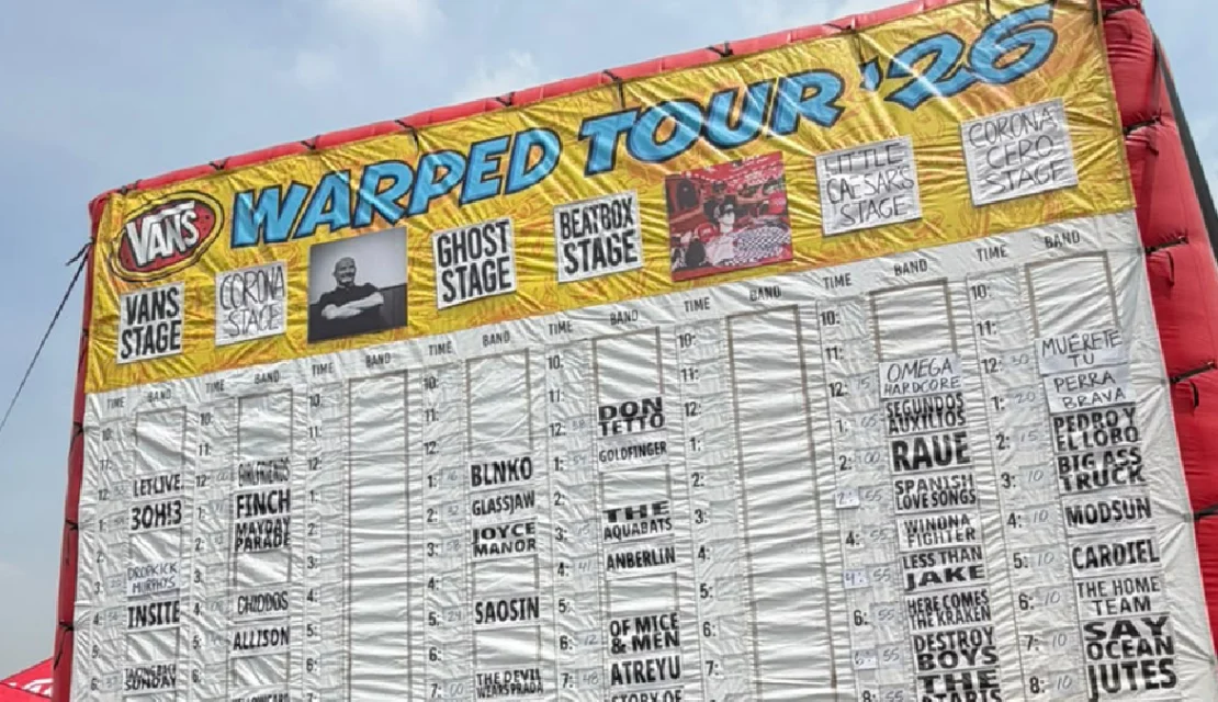 Vans Warped Tour México: Checa los horarios para el sábado