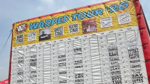 horarios del vans warped tour méxico 2026 para sábado
