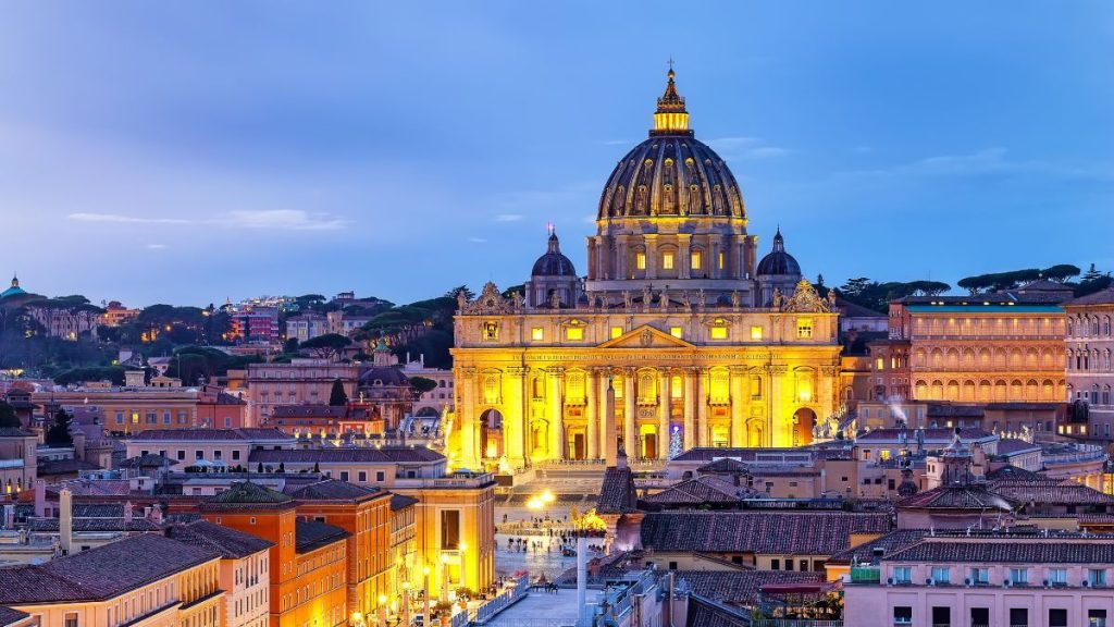 Vista de la Ciudad del Vaticano