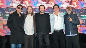 Zoé en la premier de la película Memorex rexsexex
