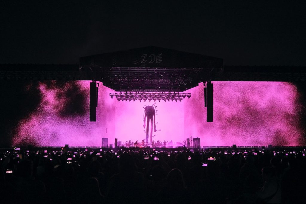 imagen de los conciertos de Zoé en el Estadio gnp seguros