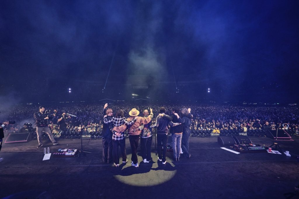 imagen de los conciertos de Zoé en el Estadio gnp seguros