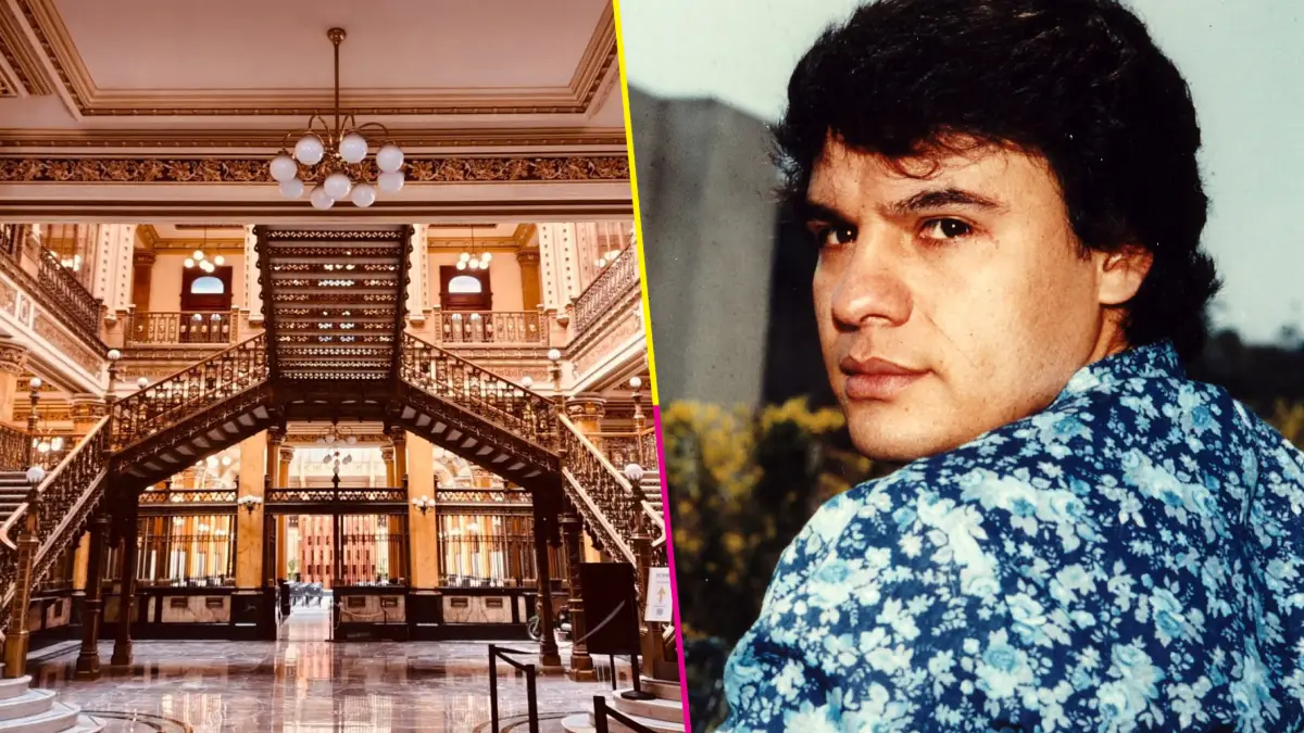 Juan Gabriel en el Palacio Postal de la Ciudad de México