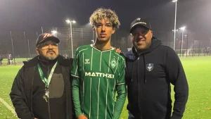 Ailton Ramón Gonçalves, el mexicano que juega para el Werder Bremen en Alemania