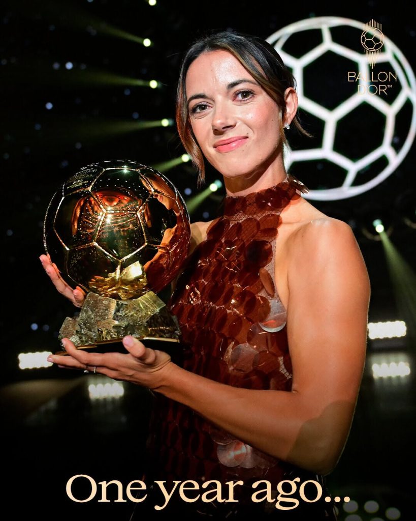 Aitana ganó el Balón de Oro 2025