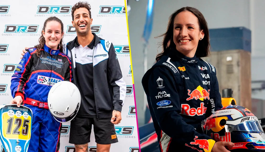 Alisha Palmowski, la próxima campeona de la F1 Academy y a quien Geri Halliwell bautizó como ‘Speedy Spice’