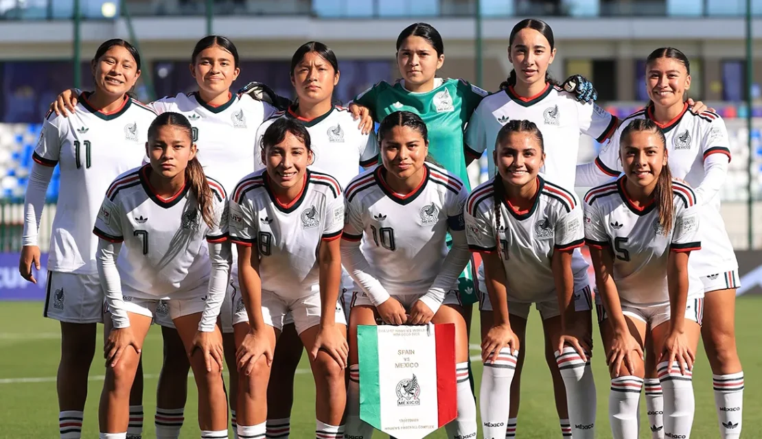 Ania López, la figura en el debut de México en el Mundial Femenil Sub 17, pese a derrota
