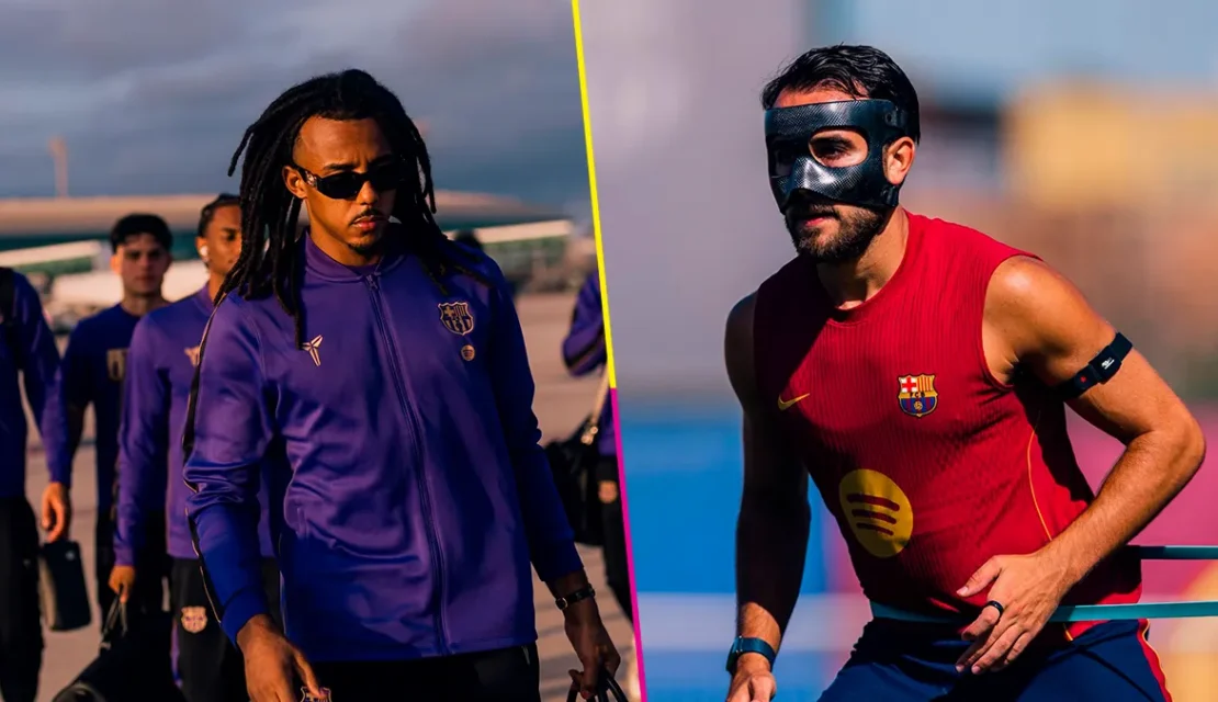 Barcelona confirma bajas para el clásico contra Real Madrid