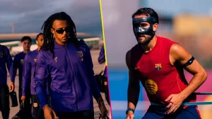 Bajas del Barcelona en el clásico