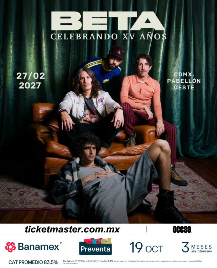 Flyer Beta en el Pabellón Oeste