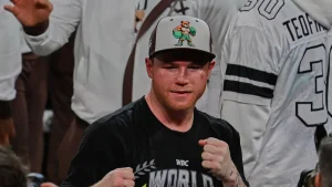 A qué hora y dónde ver la pelea del Canelo vs. Mbilli desde Arabia