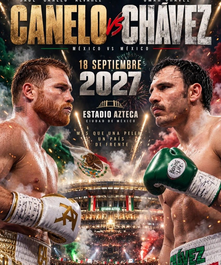 Omar Chávez, hijo de Julio César Chávez, se apunta para retirar al Canelo