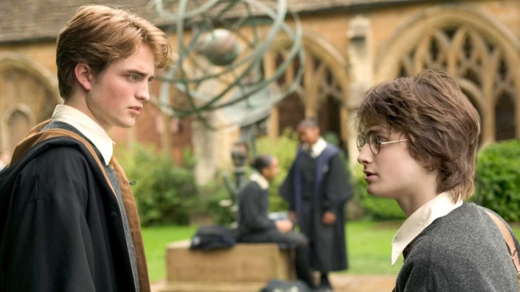 Robert Pattinson como Cedric Diggory en Harry Potter y el cáliz de fuego