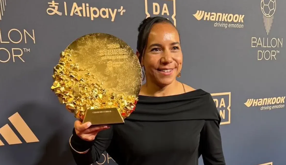 Charlyn Corral: “Llegué a la gala del Balón de Oro sin que nadie me pelara”