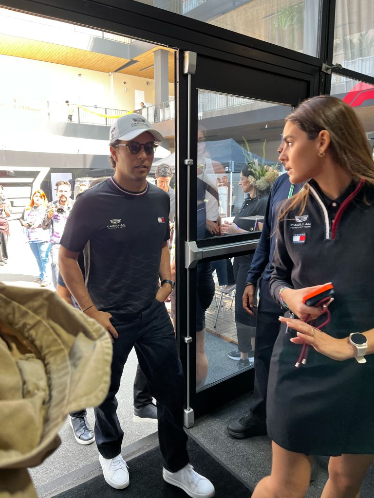 Checo Pérez en el GP de México