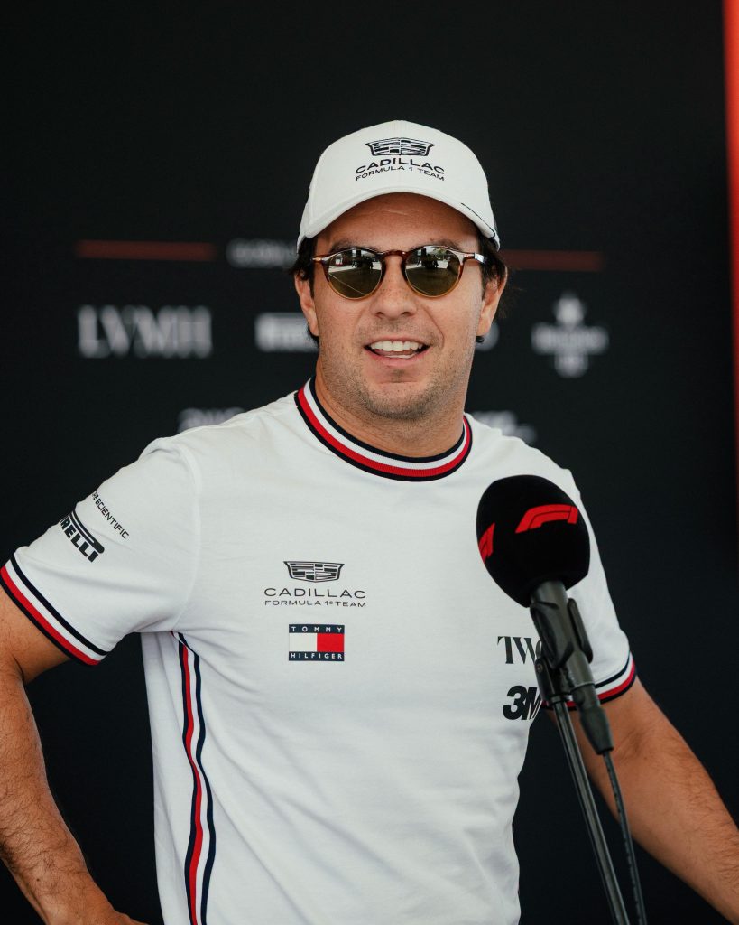 Checo Pérez en entrevista
