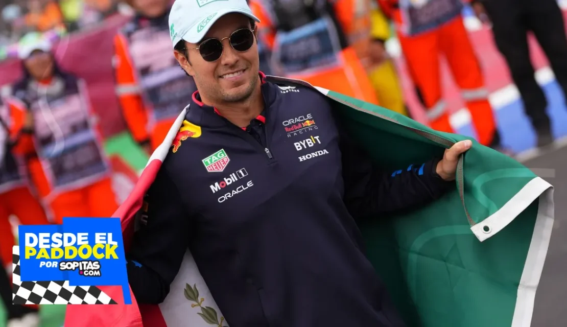 Checo Pérez, feliz por su carrera 300 en Fórmula 1 en México y dispuesto a revertir resultados