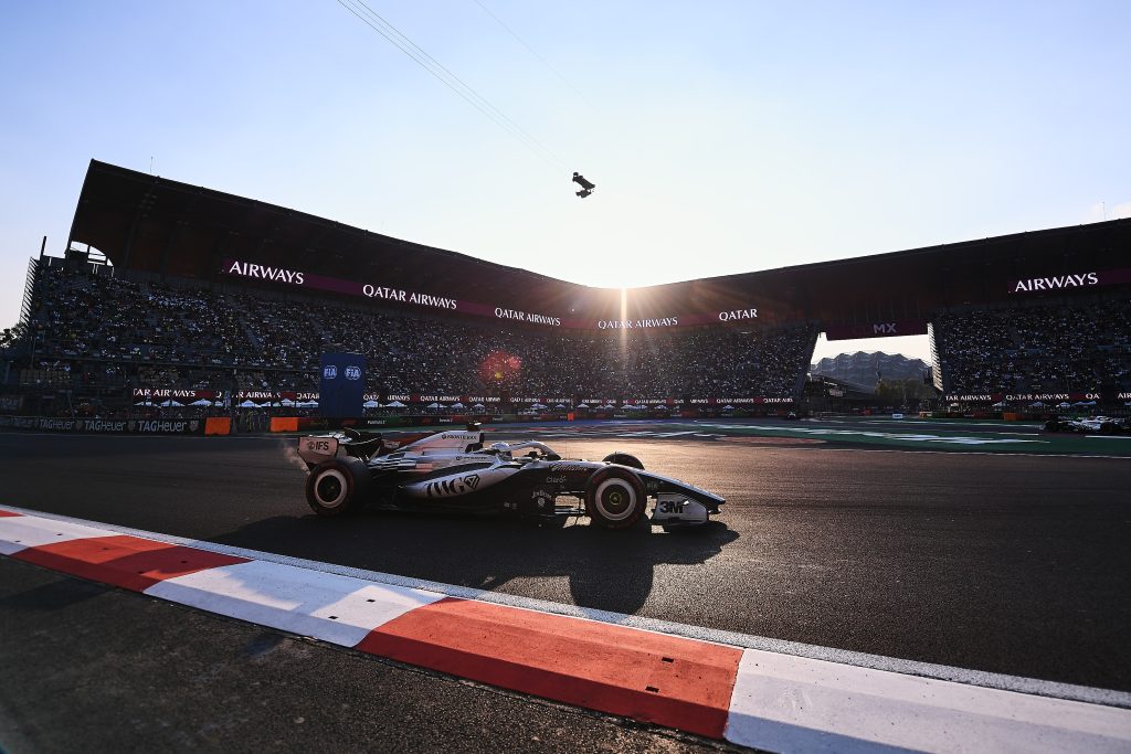 Checo Pérez en el México GP