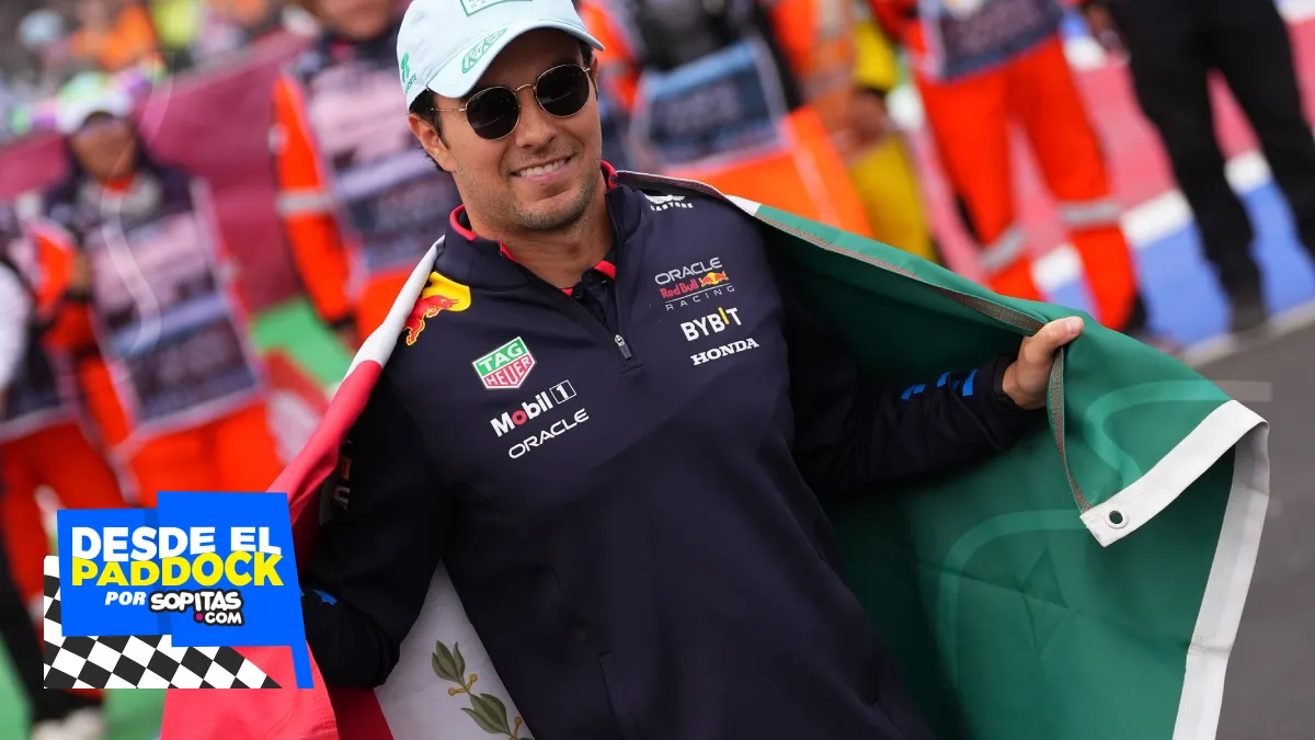 Checo Pérez, feliz por su carrera 300 en Fórmula 1 en México