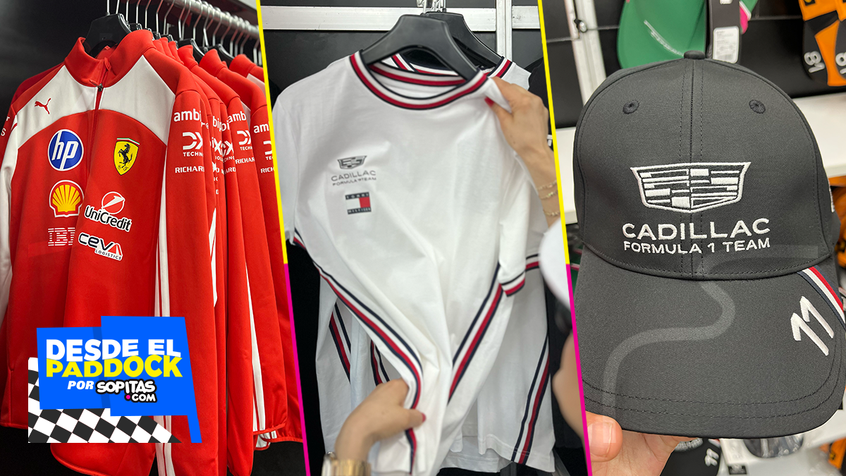 Cuánto cuestan las gorras de Checo Pérez