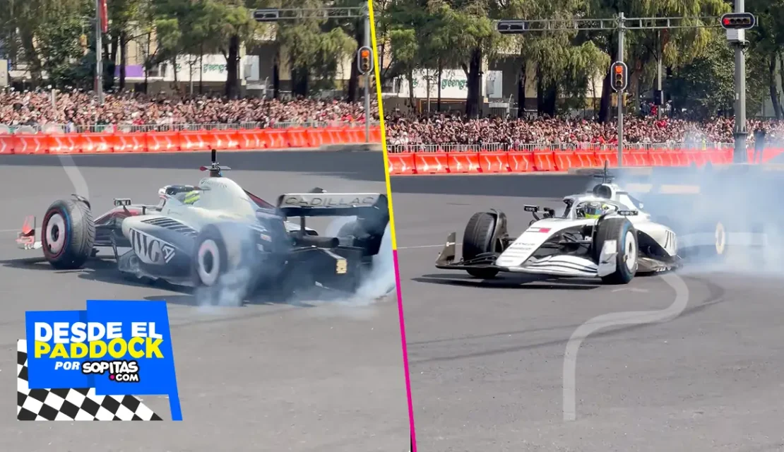 Quejas sobre la transmisión, invasión de pista y lo que no se vio del Show Run de Checo Pérez en Reforma