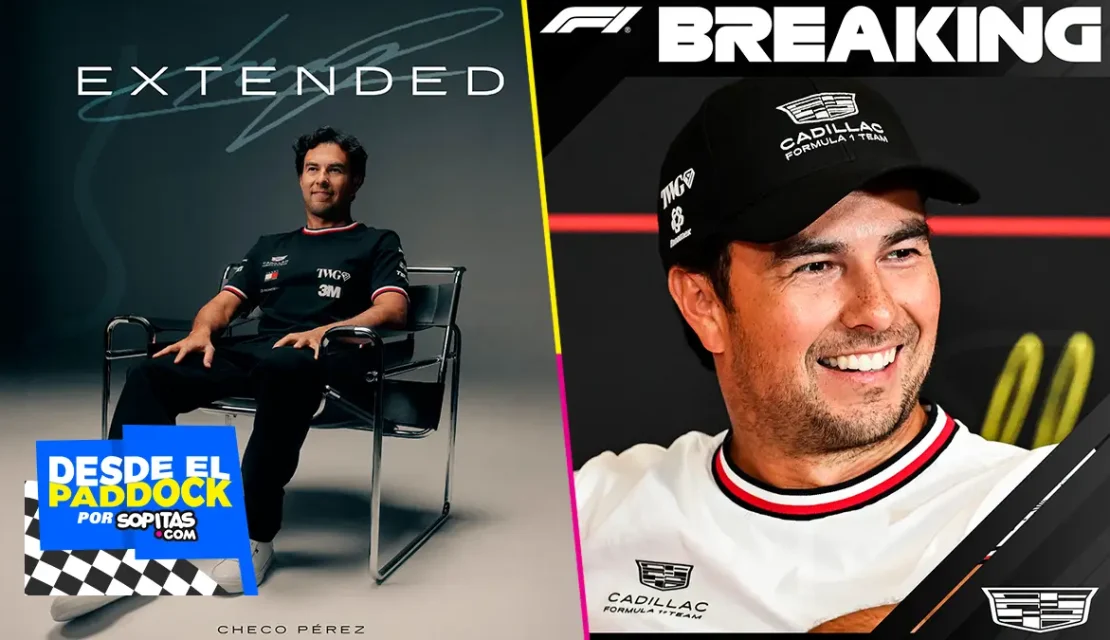 Oficial: Checo Pérez renueva contrato con Cadillac hasta 2029