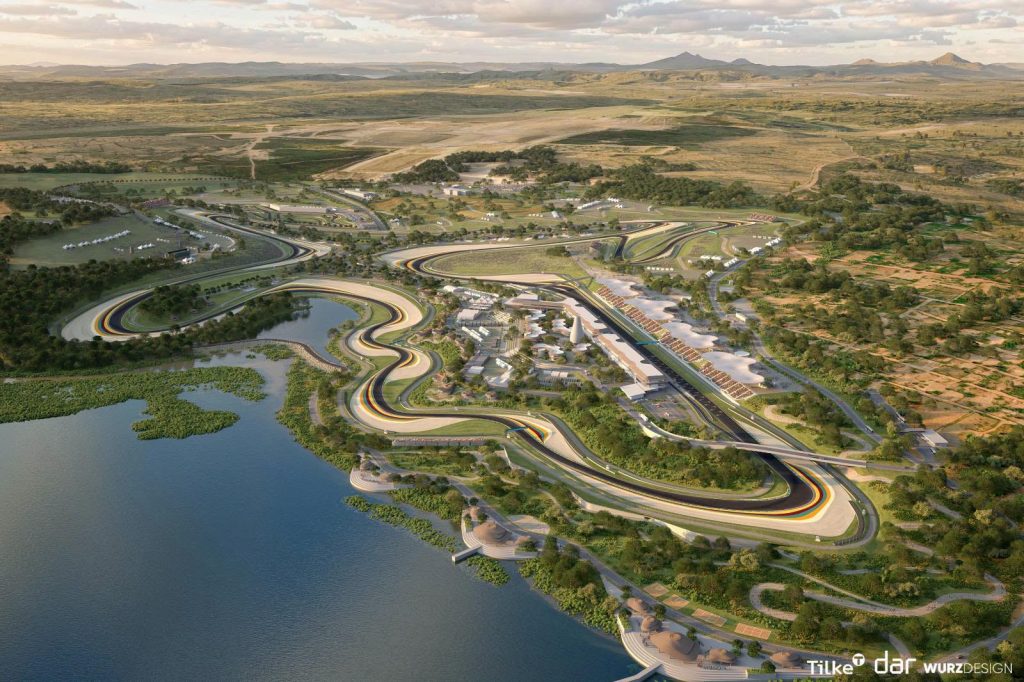 Así será el circuito de Ruanda