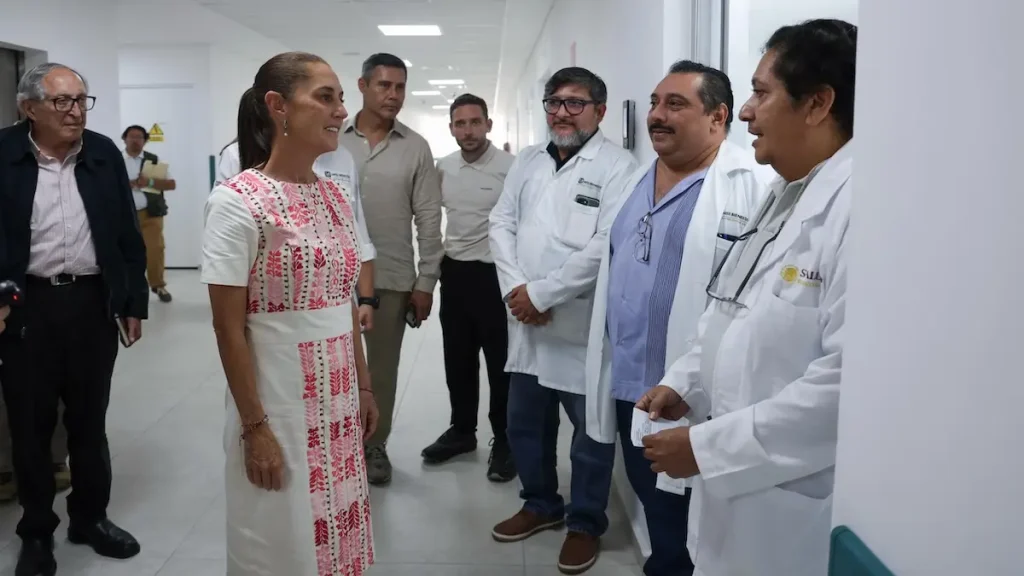 "Me canso ganso que vamos a modernizar el sistema de salud": Sheinbaum