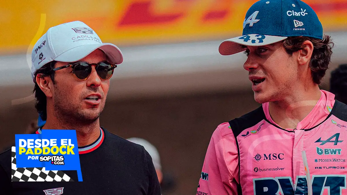 Checo Pérez y Franco Colapinto