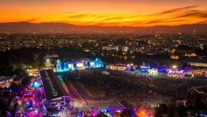 vista panorámica del Corona Capital /