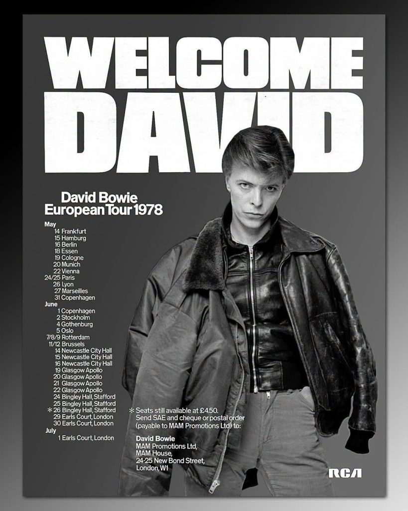 David Bowie, Stages