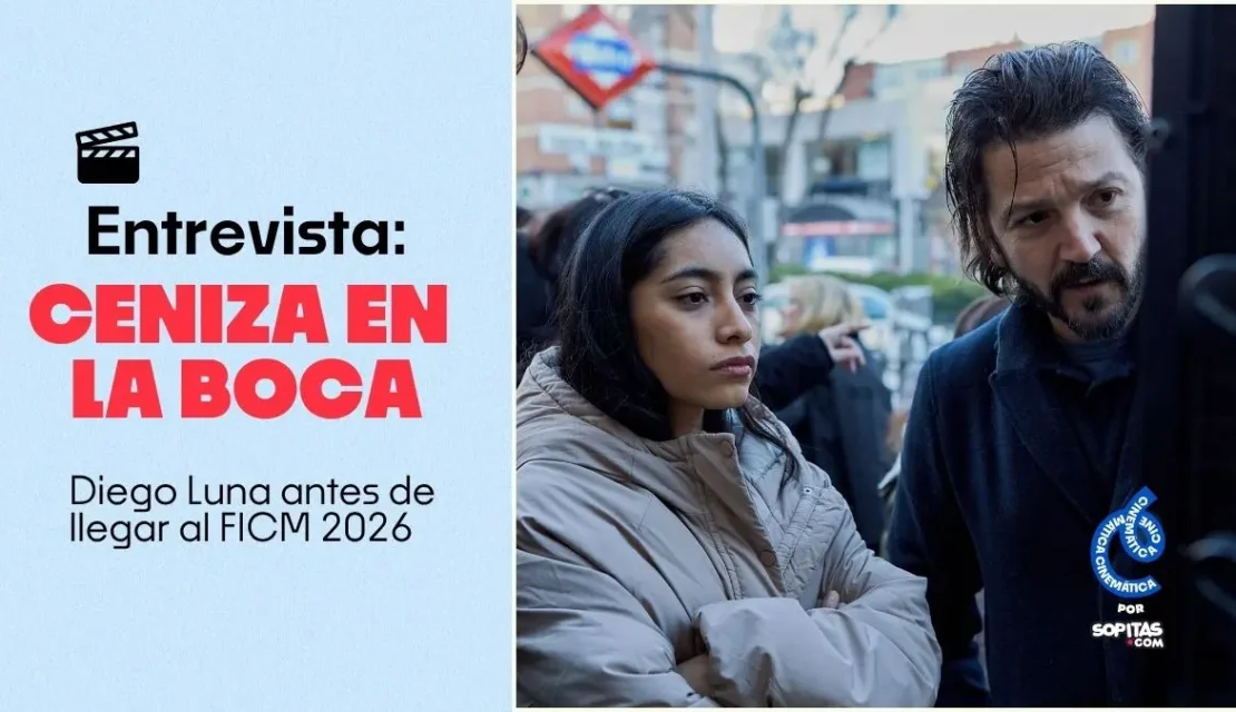 ENTREVISTA: Diego Luna nos cuenta de ‘Ceniza en la boca’ antes de su llegada a México