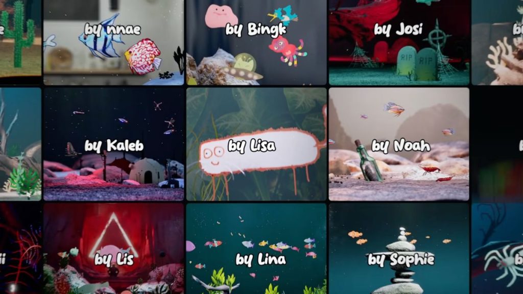 Imagen del tráiler de Drawquarium