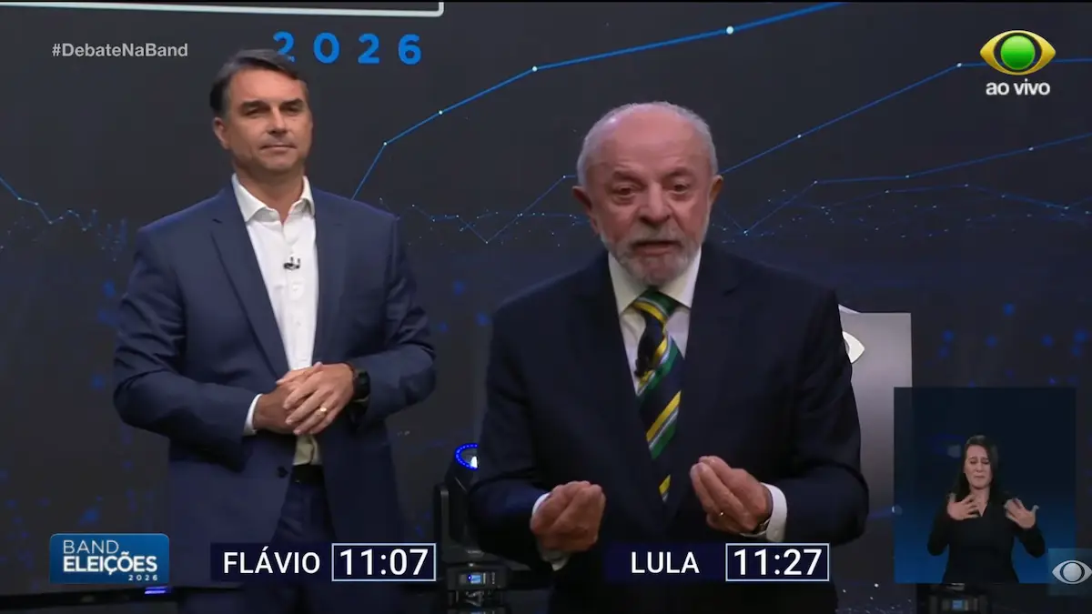 Elecciones en Brasil: El primer debate entre Lula y Bolsonaro