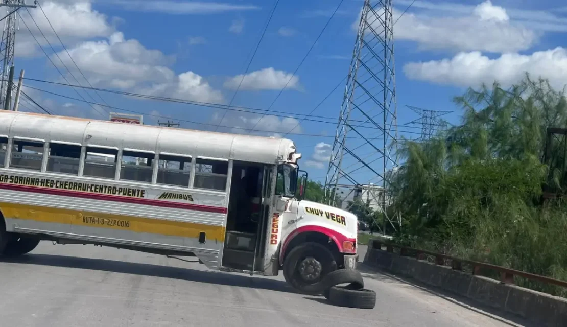 Estados Unidos emite alerta de seguridad por bloqueos en Matamoros, Tamaulipas