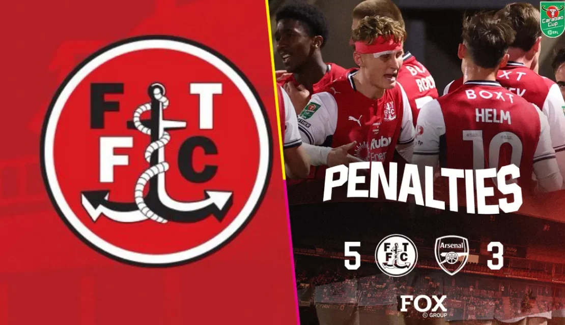 Fleetwood Town, el equipo al que Arsenal podría comprar cada semana con lo que paga en sueldos