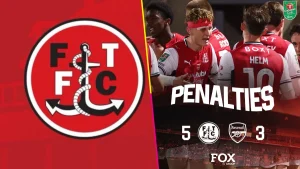 Fleetwood Town, el equipo al que Arsenal podría comprar cada semana con lo que paga en sueldos