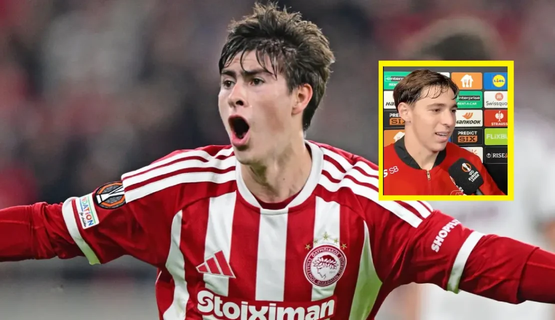 ‘Hormiga’ González le da la victoria al Olympiacos en la Europa League: ¿Mateo Chávez manifestó el gol?