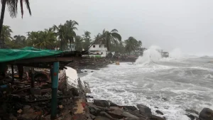 Trayectoria del huracán Trudy y estados afectados