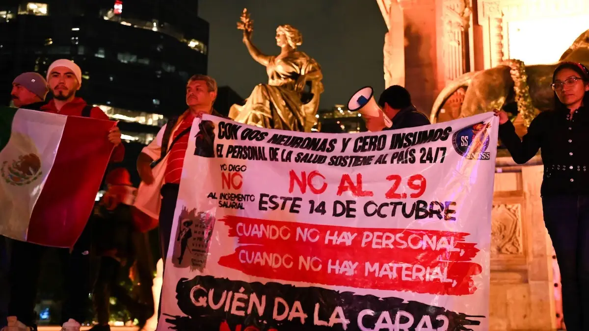 "Ganó el no": Secretario del sindicato del IMSS reconoce rechazo del 2.9% del aumento salarial en votaciones