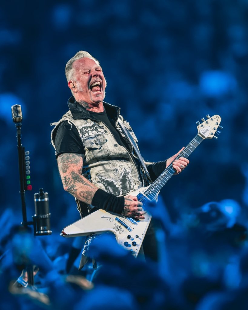 james hetfield de metallica
